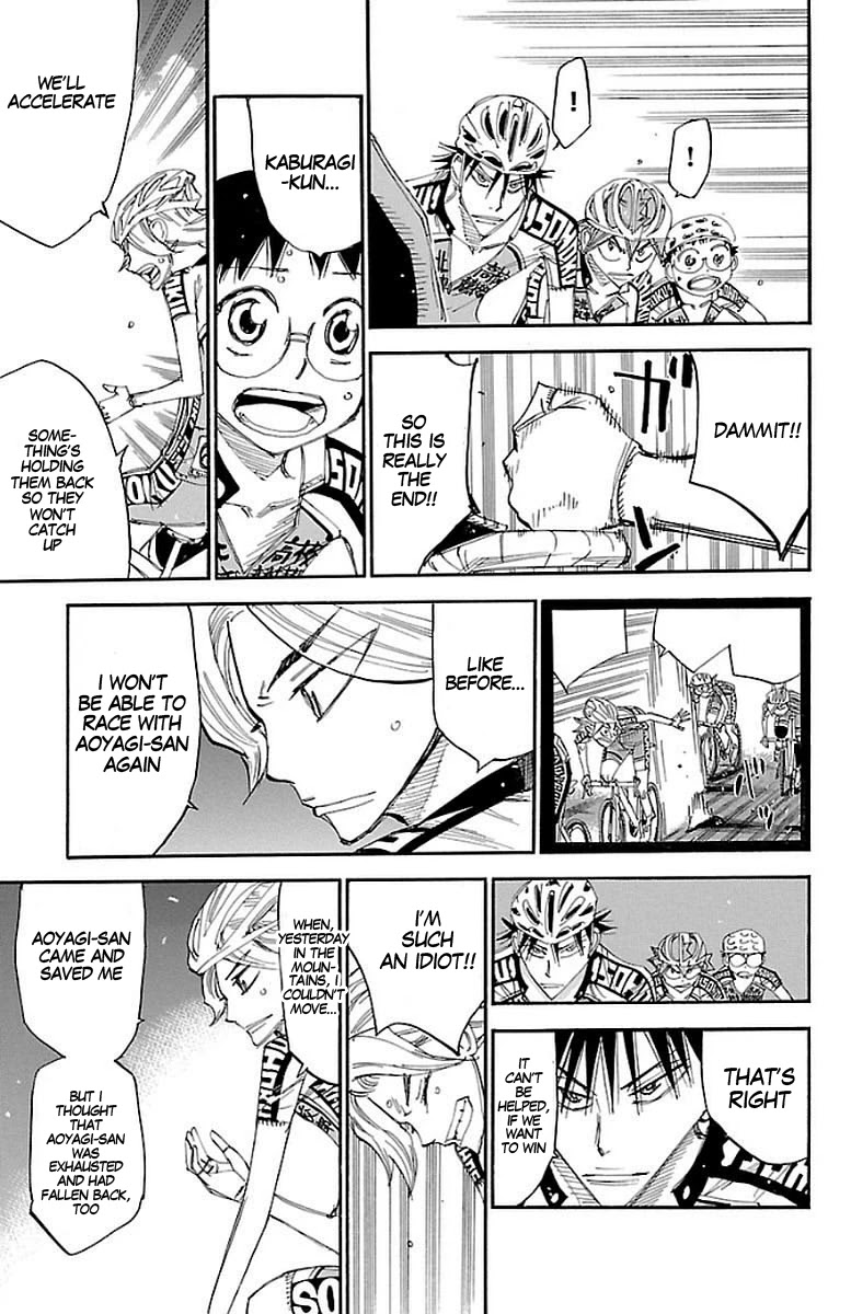 Yowamushi Pedal chapter 445 page 6