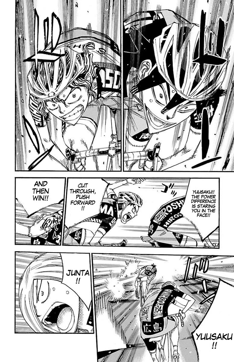 Yowamushi Pedal chapter 446 page 16