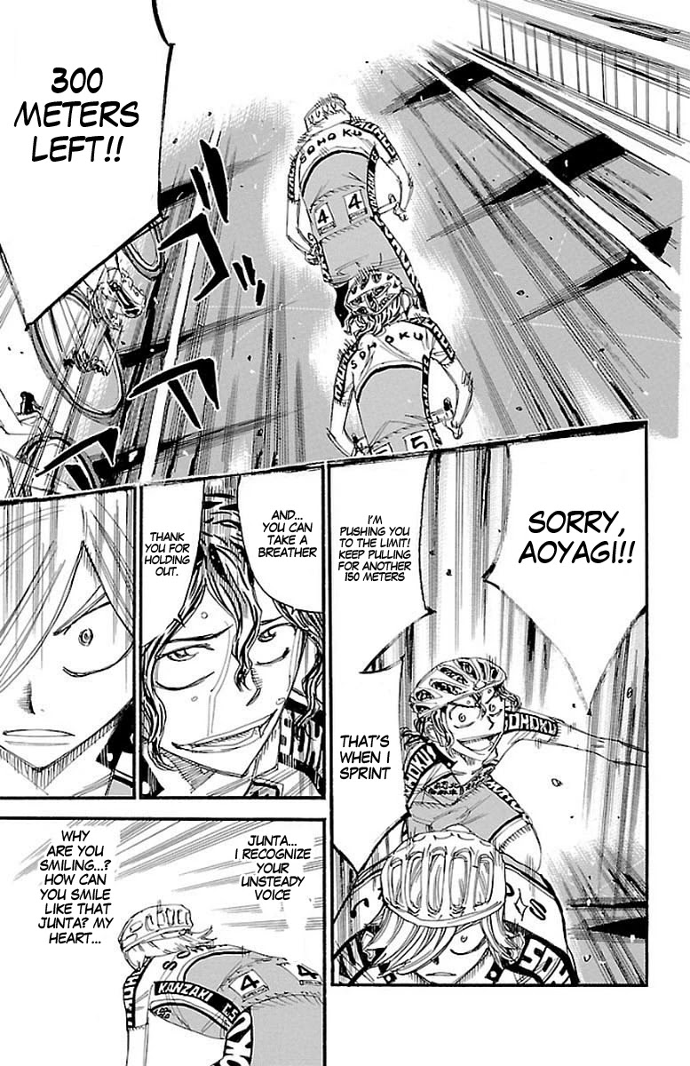 Yowamushi Pedal chapter 446 page 6