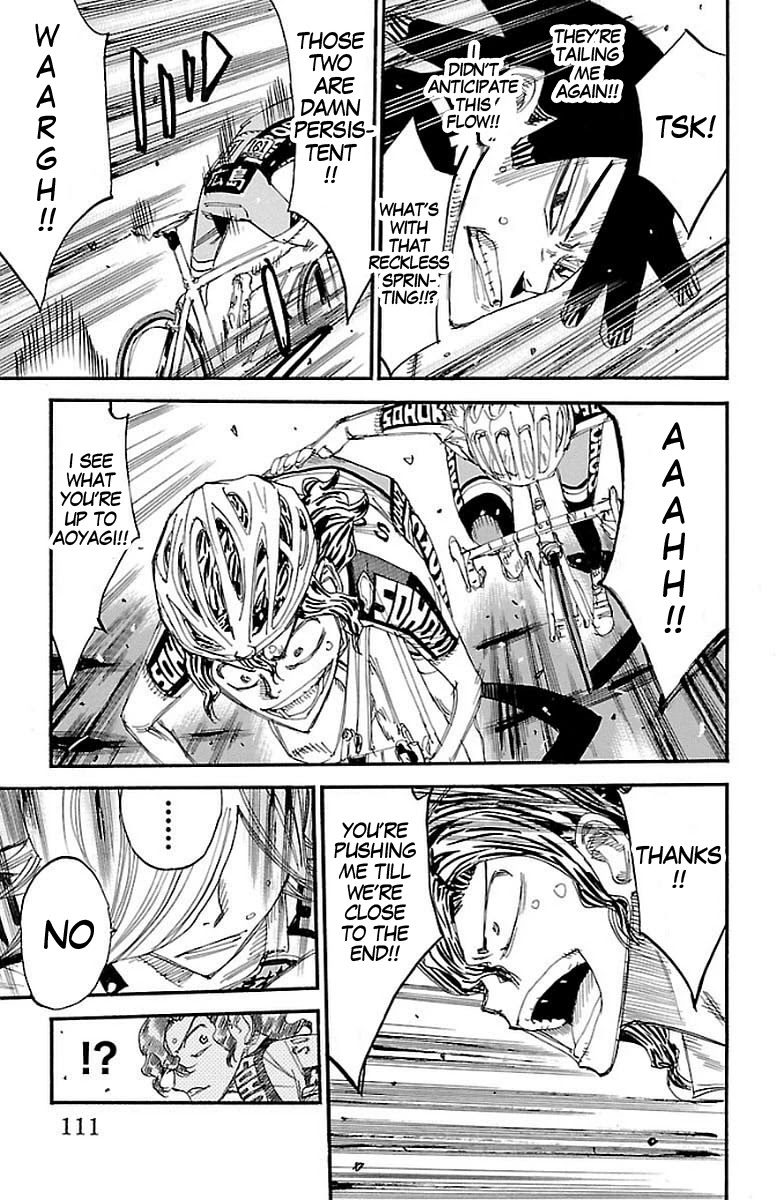 Yowamushi Pedal chapter 447 page 9