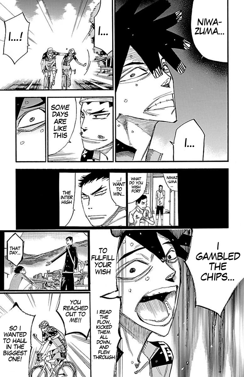 Yowamushi Pedal chapter 448 page 10