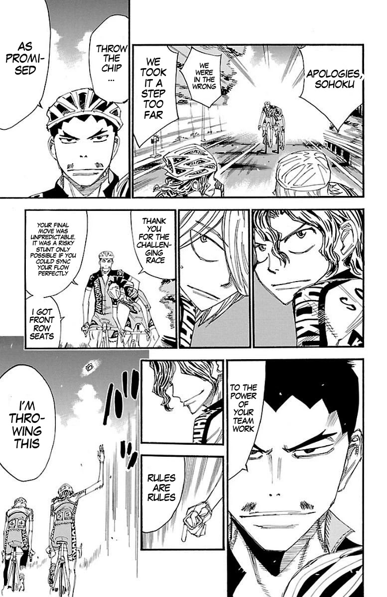 Yowamushi Pedal chapter 448 page 12