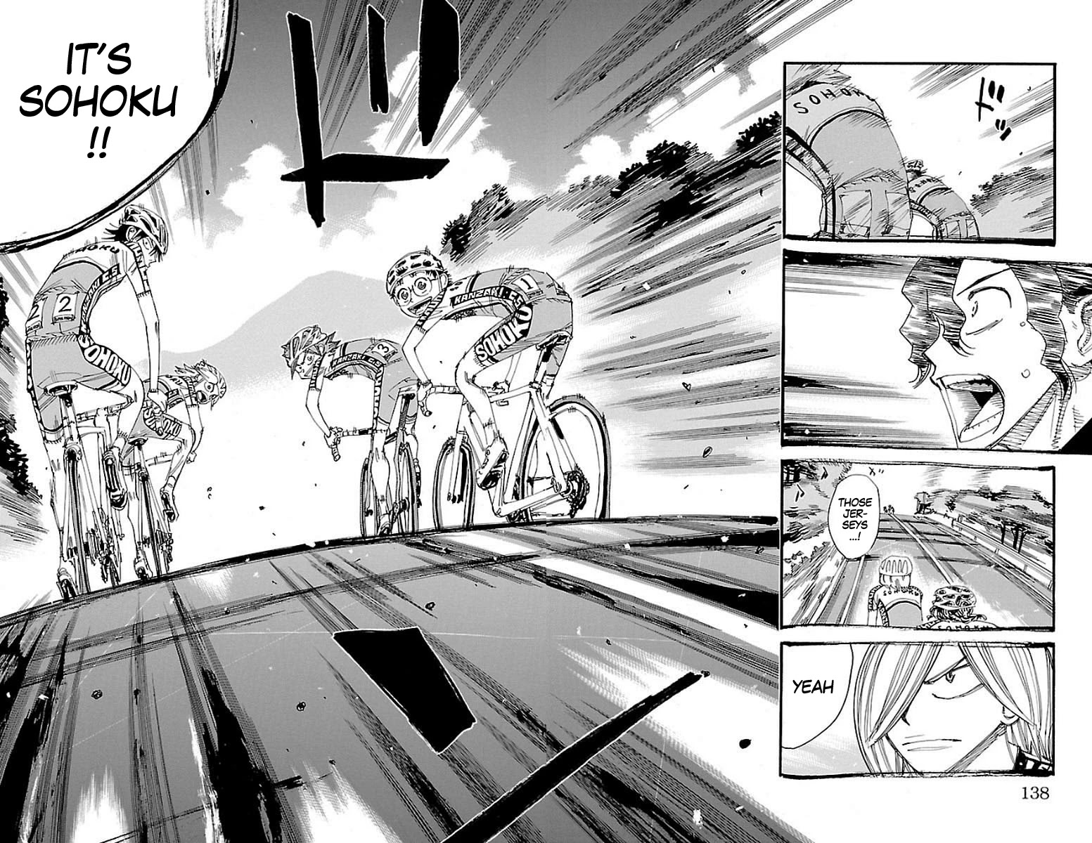 Yowamushi Pedal chapter 448 page 17