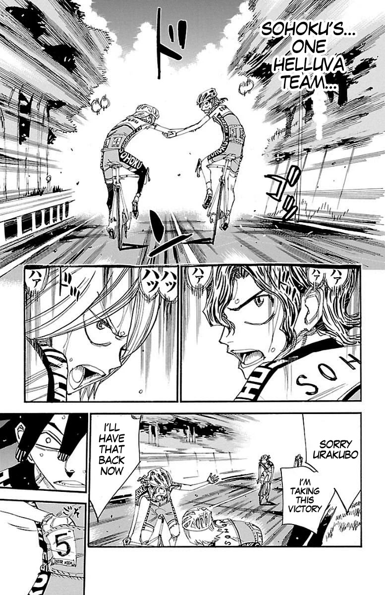 Yowamushi Pedal chapter 448 page 4