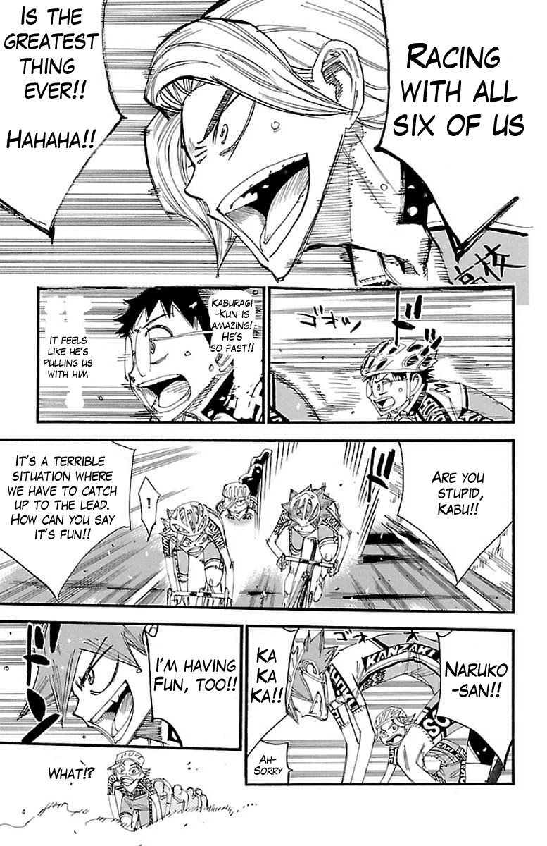 Yowamushi Pedal chapter 449 page 13