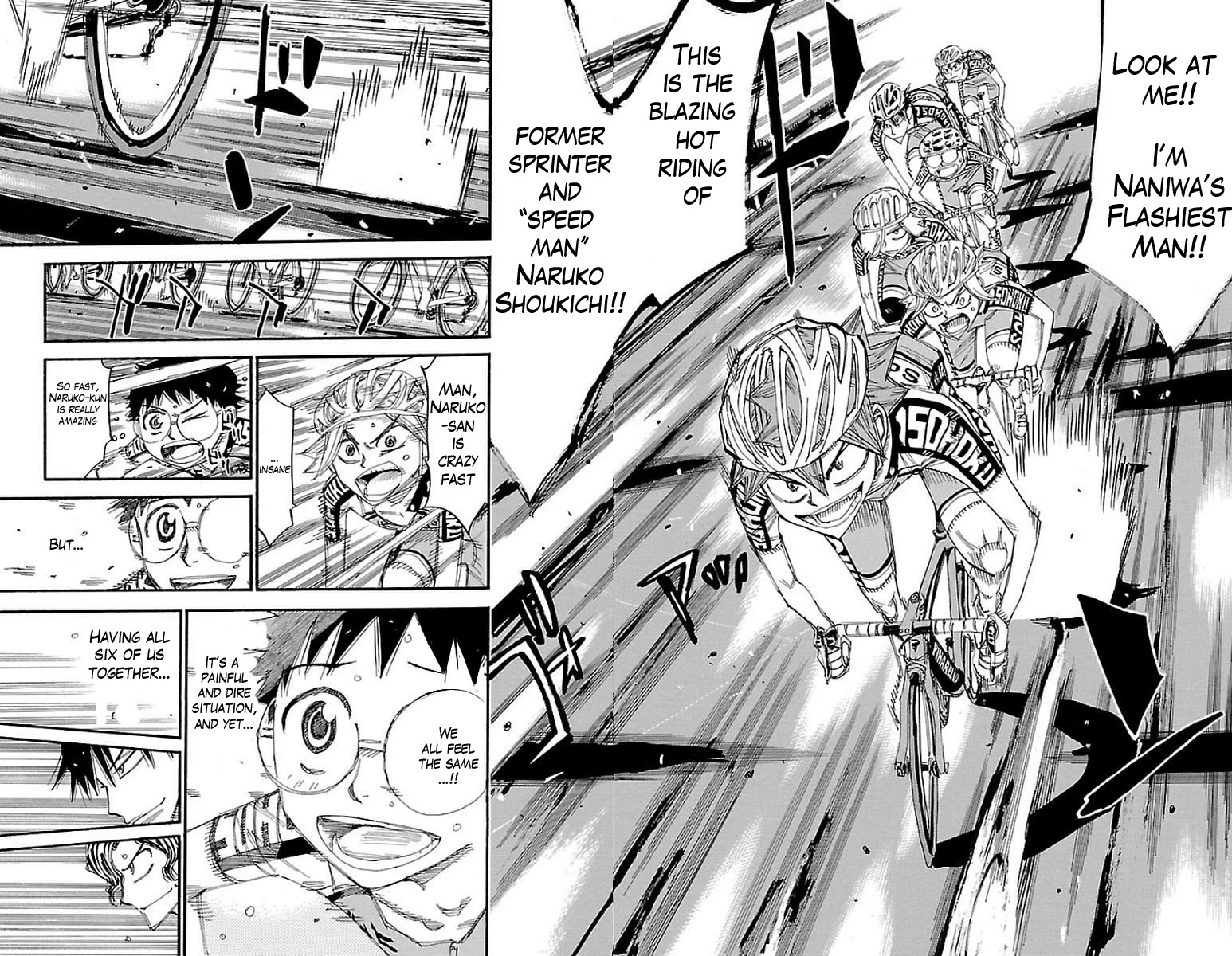 Yowamushi Pedal chapter 449 page 14