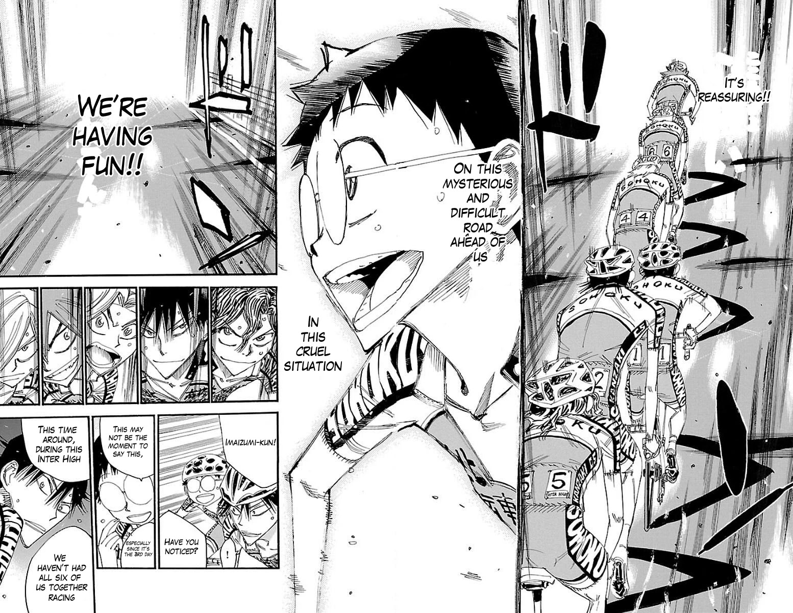 Yowamushi Pedal chapter 449 page 15