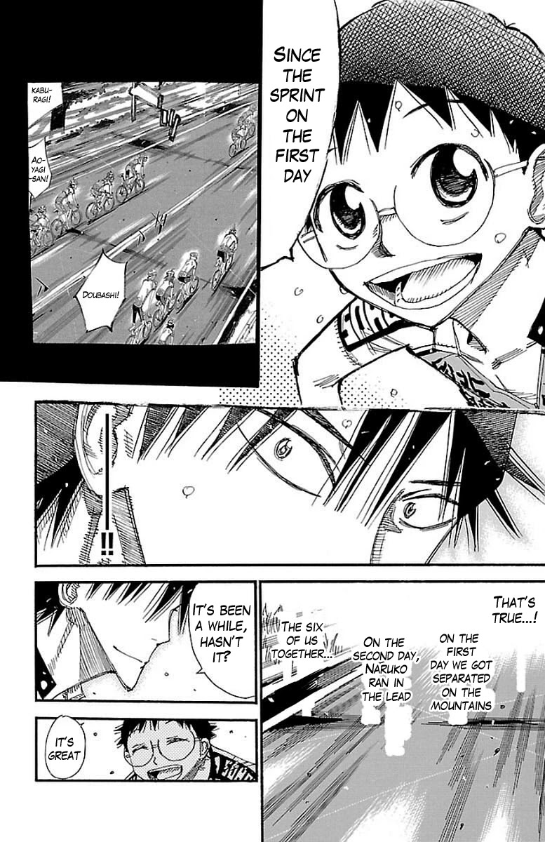 Yowamushi Pedal chapter 449 page 16