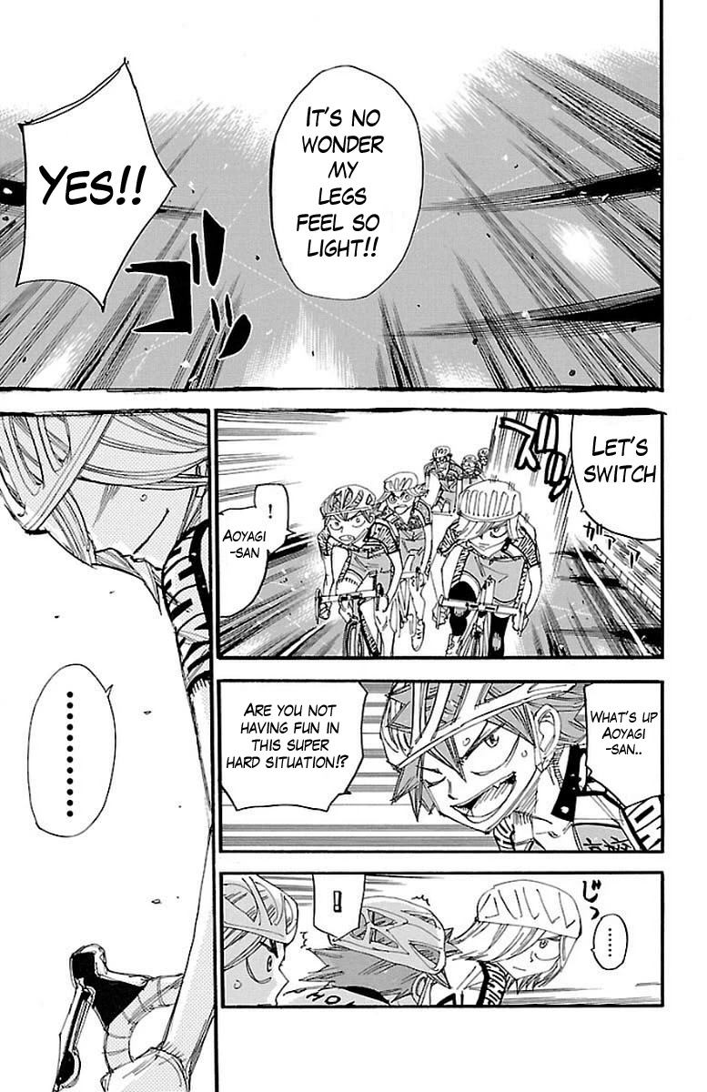 Yowamushi Pedal chapter 449 page 17