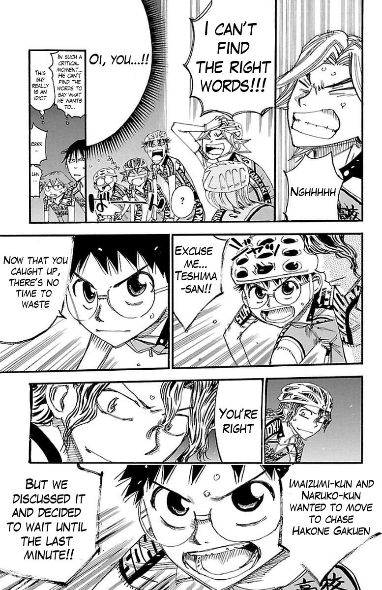 Yowamushi Pedal chapter 449 page 6