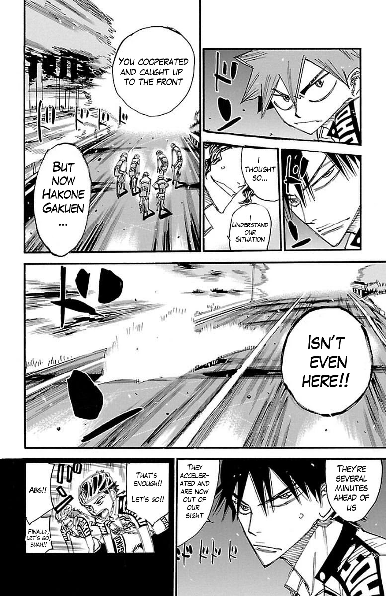 Yowamushi Pedal chapter 449 page 7