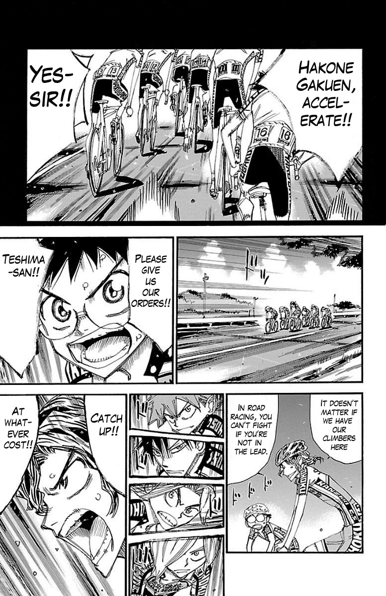 Yowamushi Pedal chapter 449 page 8