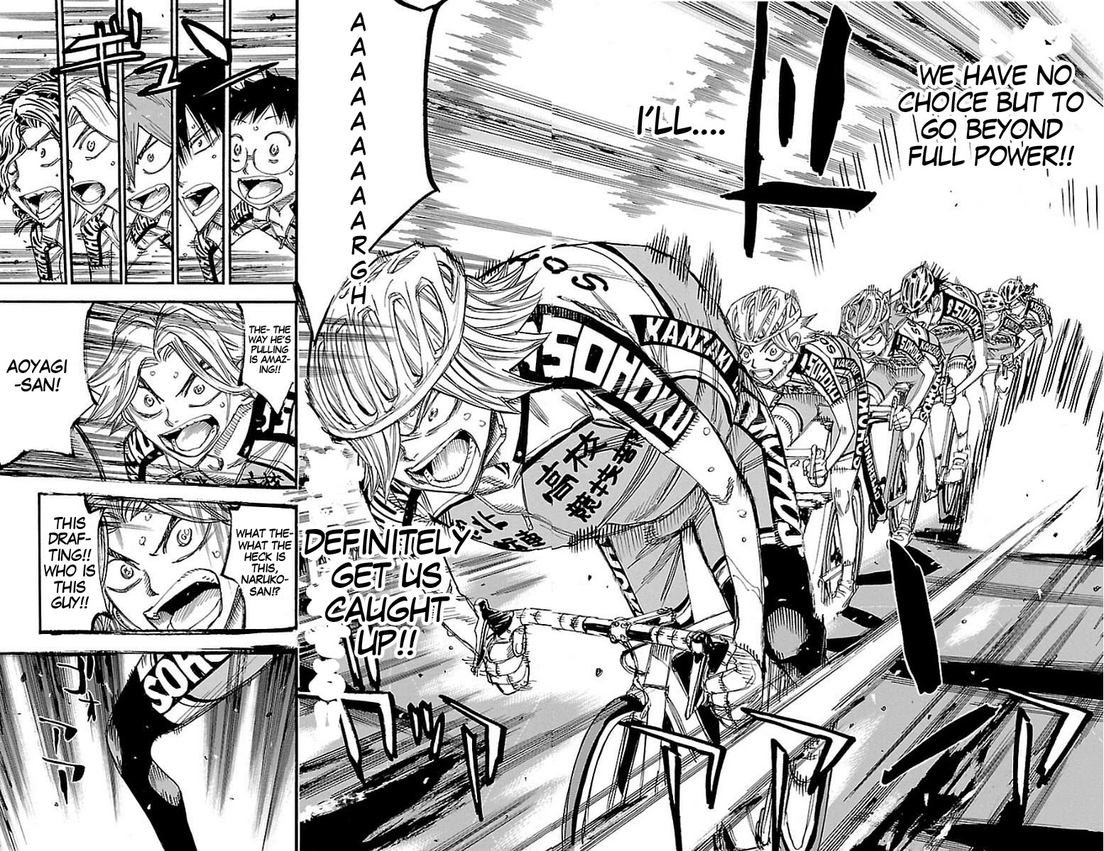 Yowamushi Pedal chapter 450 page 13