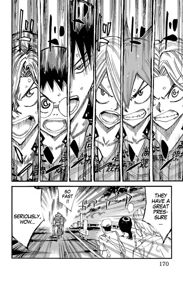 Yowamushi Pedal chapter 450 page 3