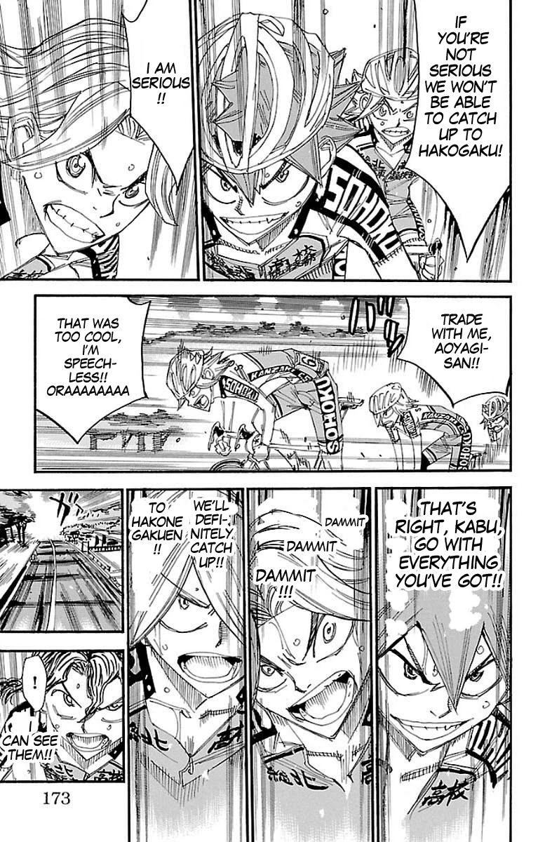 Yowamushi Pedal chapter 450 page 6