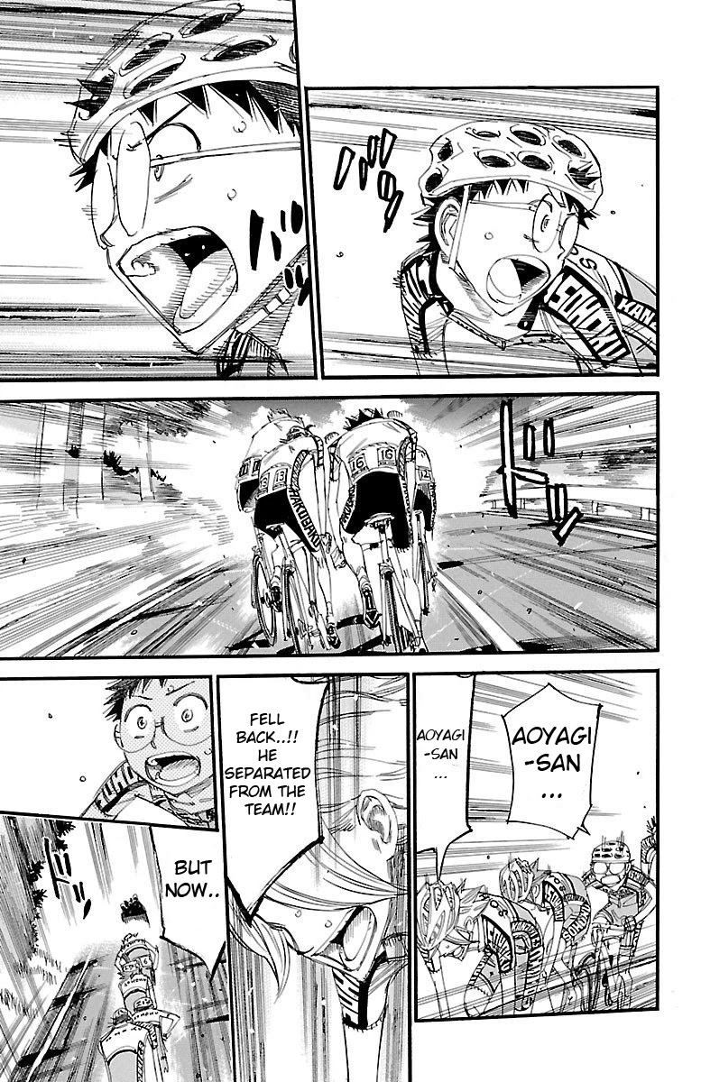 Yowamushi Pedal chapter 451 page 14