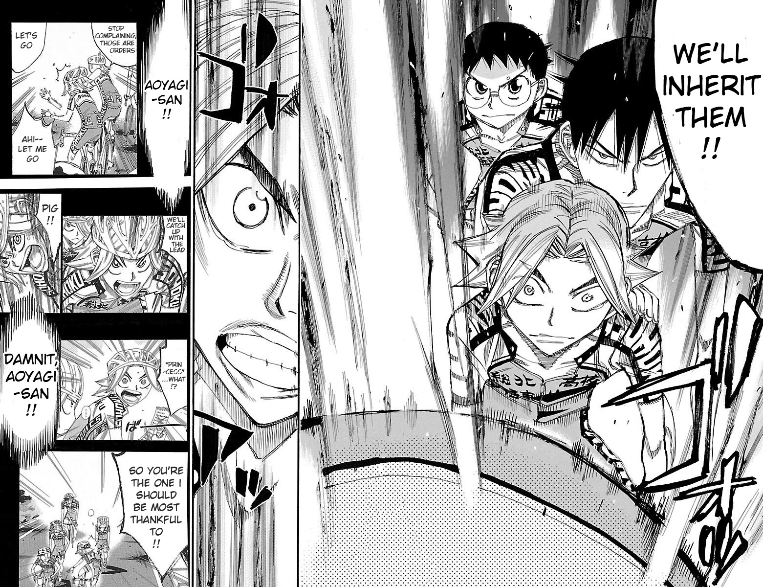 Yowamushi Pedal chapter 451 page 9