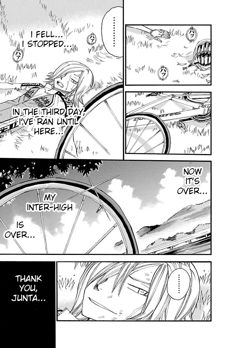 Yowamushi Pedal chapter 452 page 10