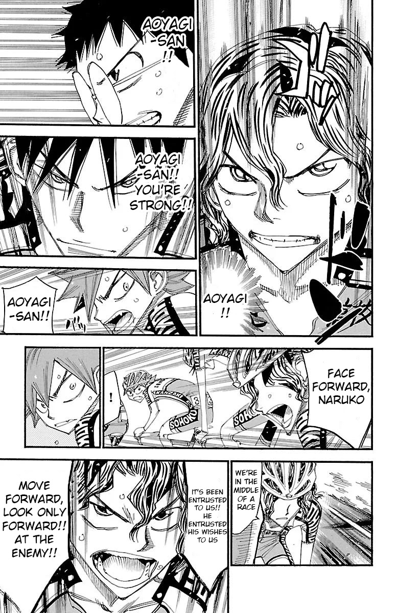 Yowamushi Pedal chapter 452 page 14