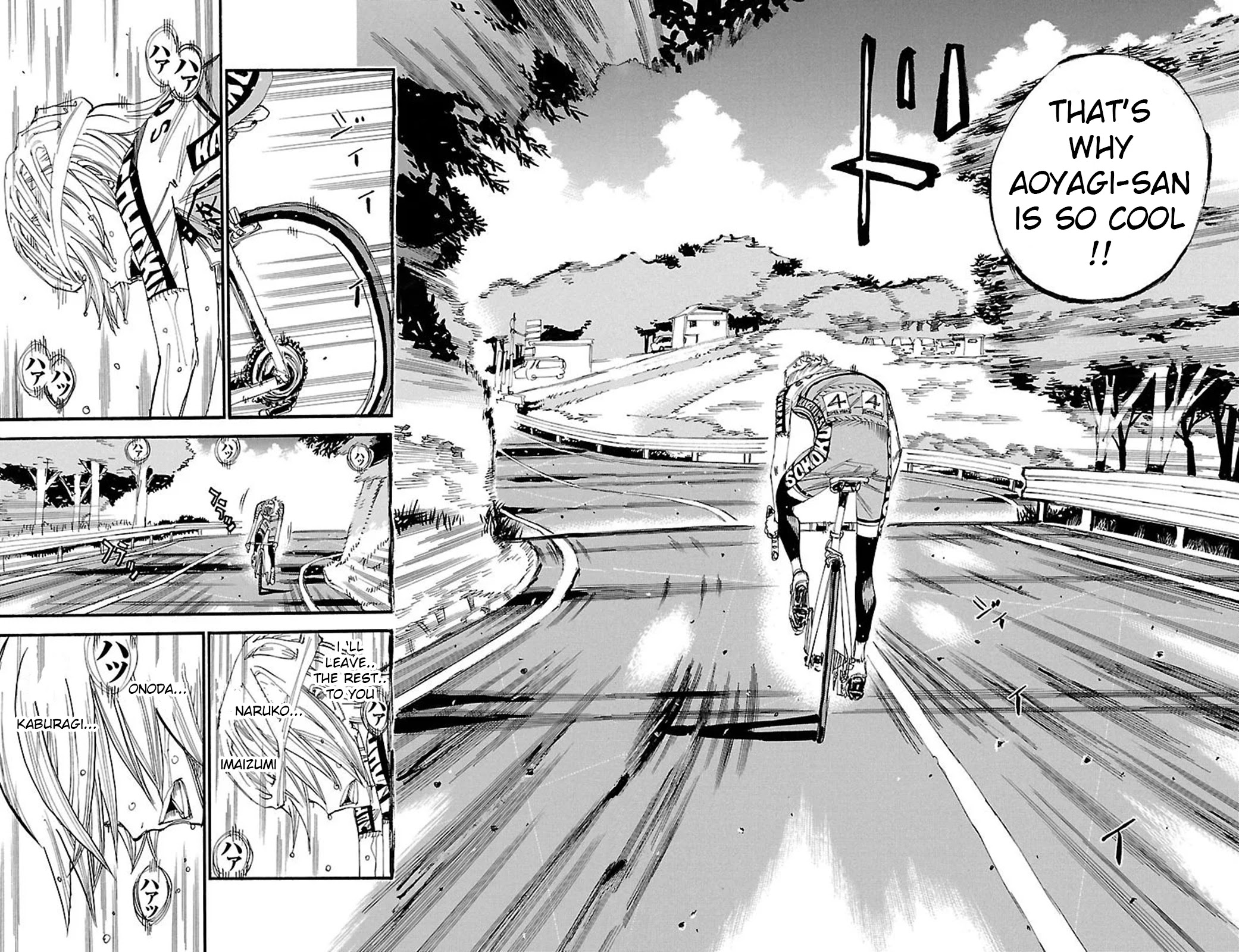 Yowamushi Pedal chapter 452 page 8