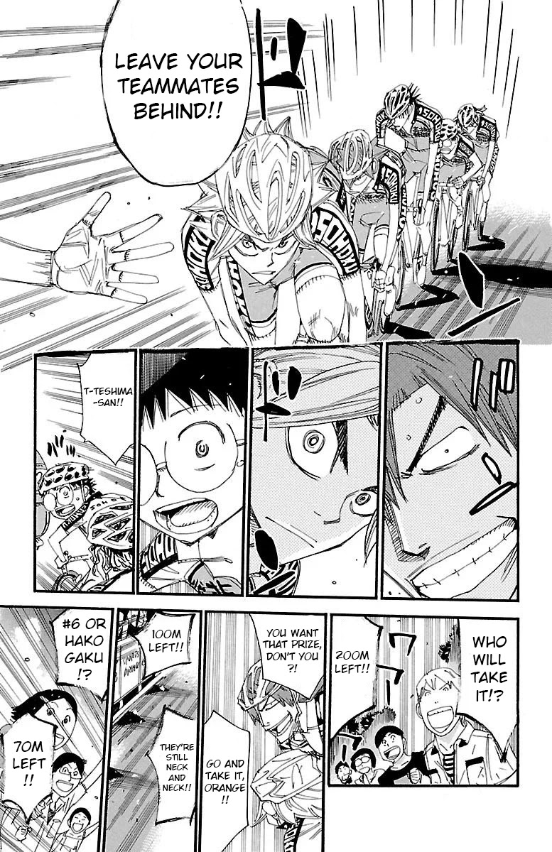 Yowamushi Pedal chapter 453 page 13