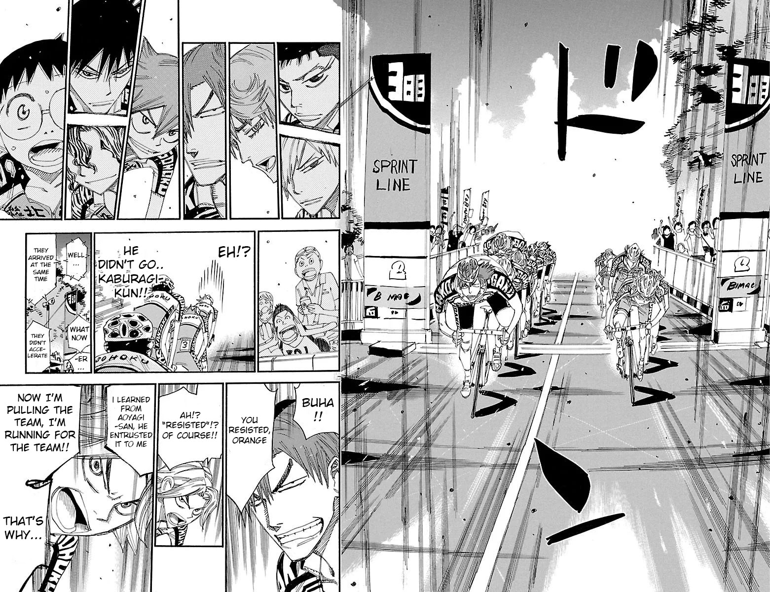 Yowamushi Pedal chapter 453 page 16