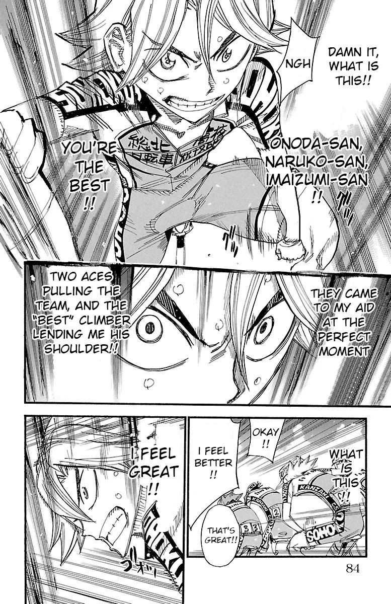 Yowamushi Pedal chapter 454 page 14