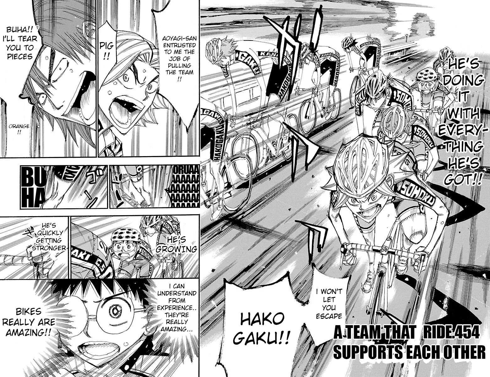 Yowamushi Pedal chapter 454 page 4