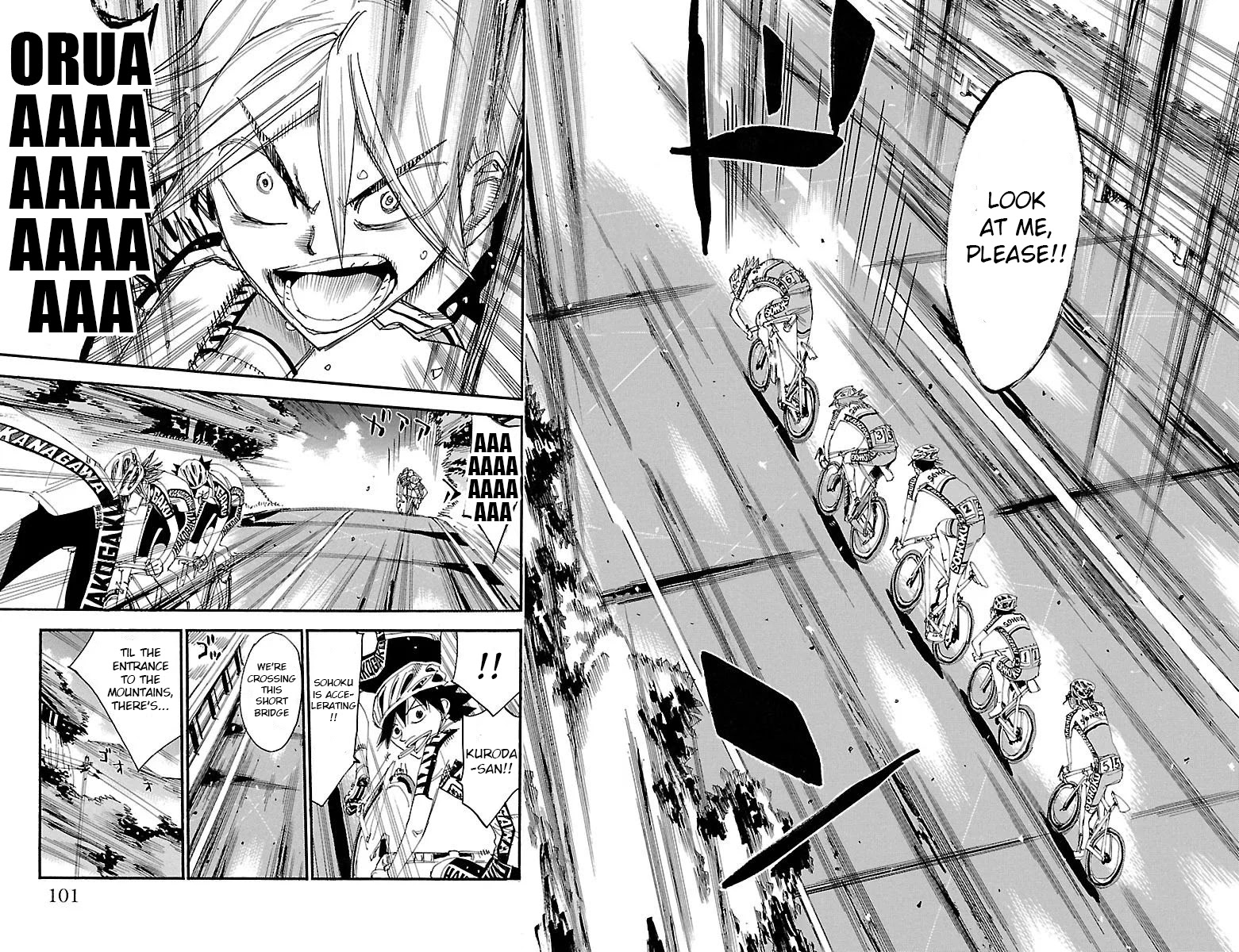 Yowamushi Pedal chapter 455 page 11