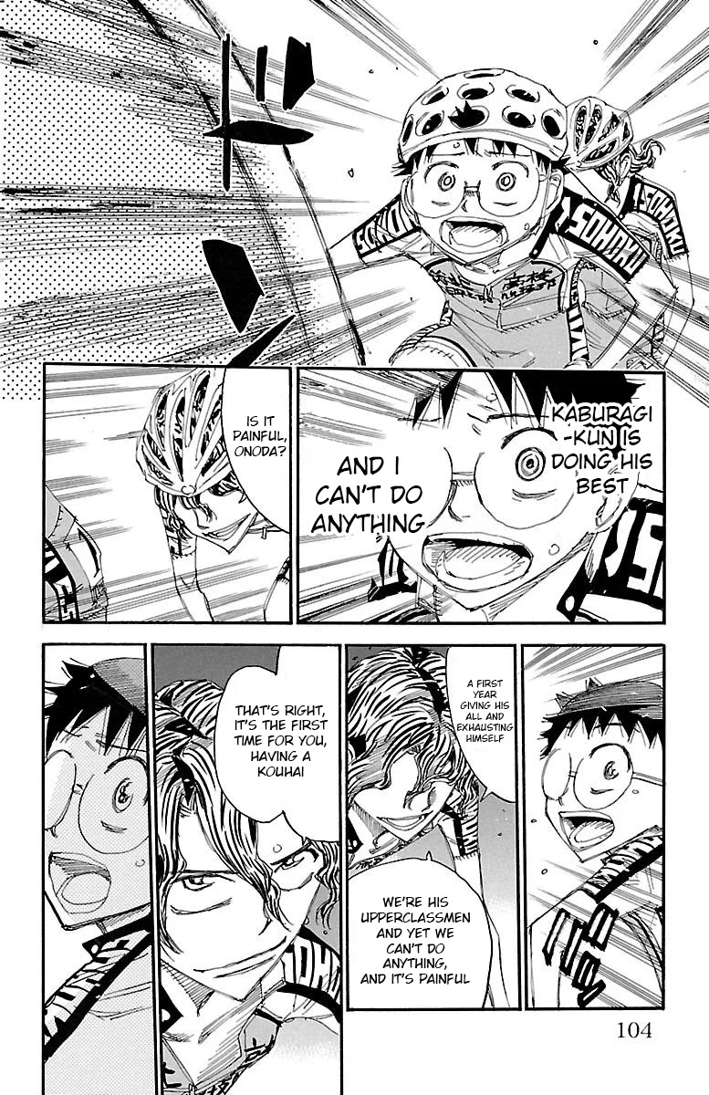 Yowamushi Pedal chapter 455 page 13