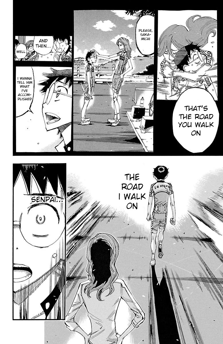 Yowamushi Pedal chapter 455 page 16