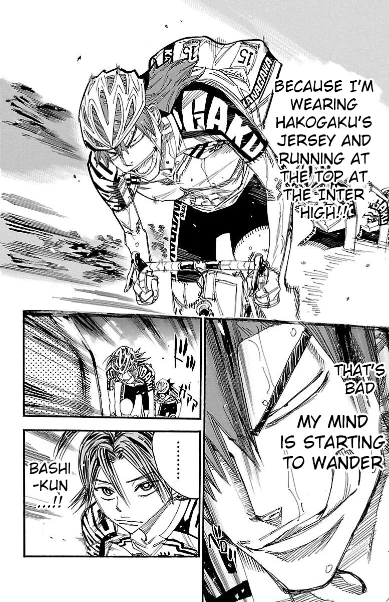 Yowamushi Pedal chapter 455 page 22