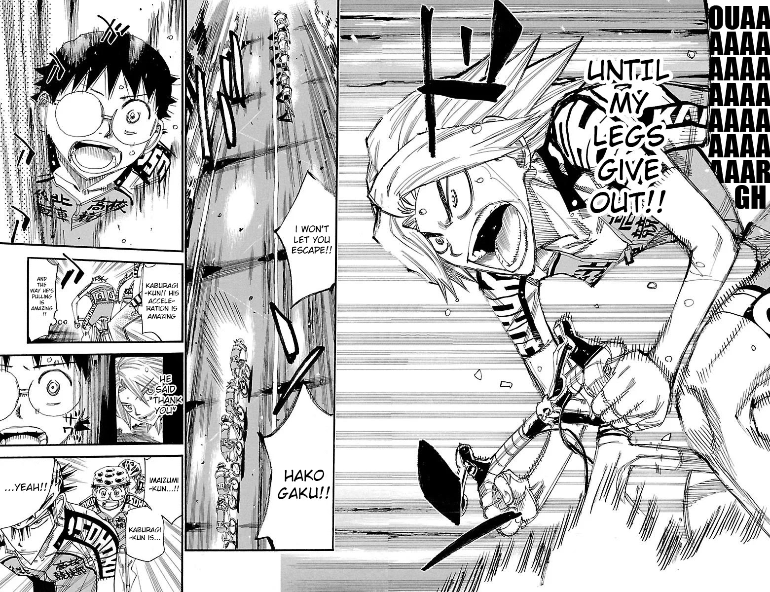 Yowamushi Pedal chapter 455 page 4