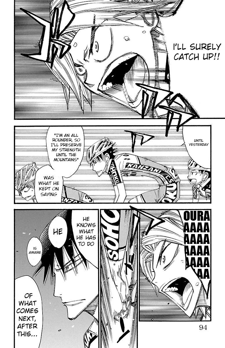 Yowamushi Pedal chapter 455 page 5