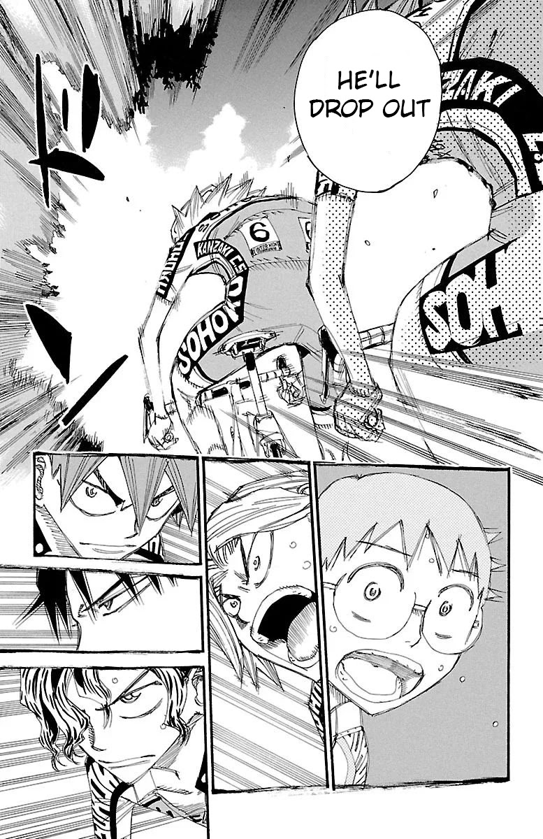 Yowamushi Pedal chapter 455 page 6