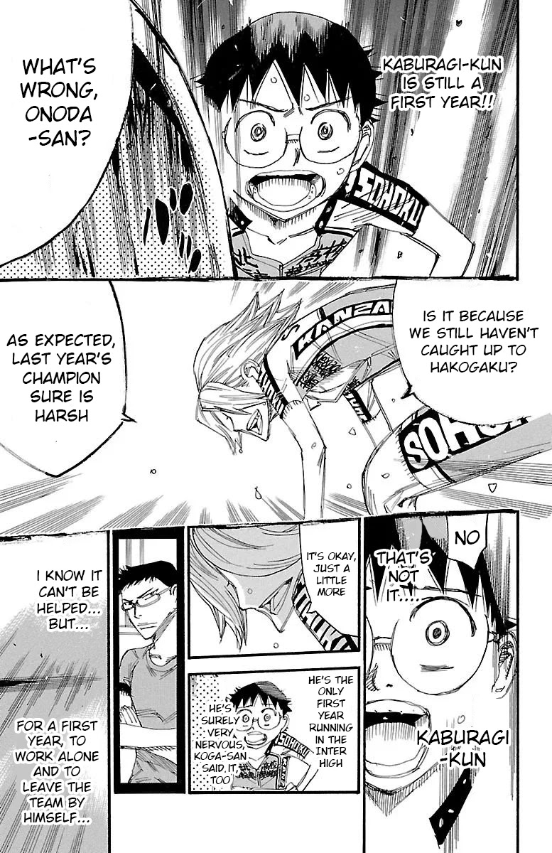 Yowamushi Pedal chapter 455 page 8