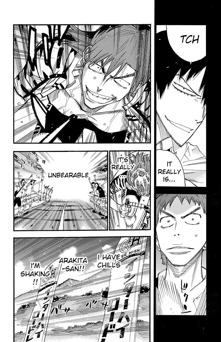 Yowamushi Pedal chapter 456 page 17