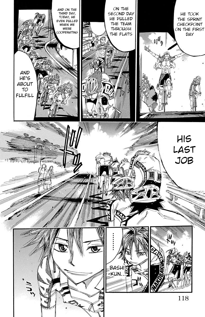 Yowamushi Pedal chapter 456 page 3