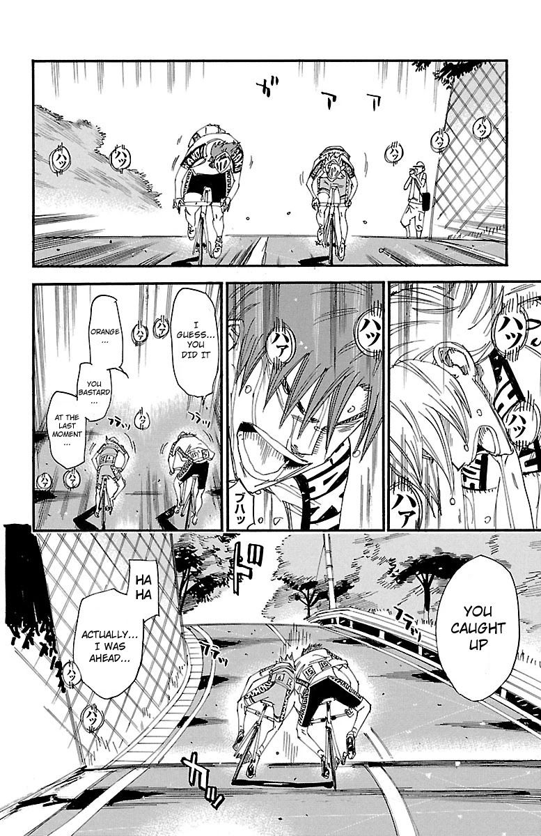 Yowamushi Pedal chapter 457 page 14