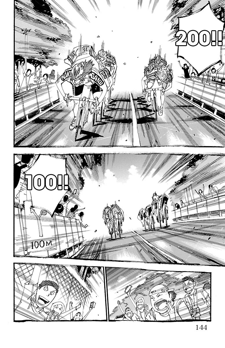 Yowamushi Pedal chapter 457 page 8