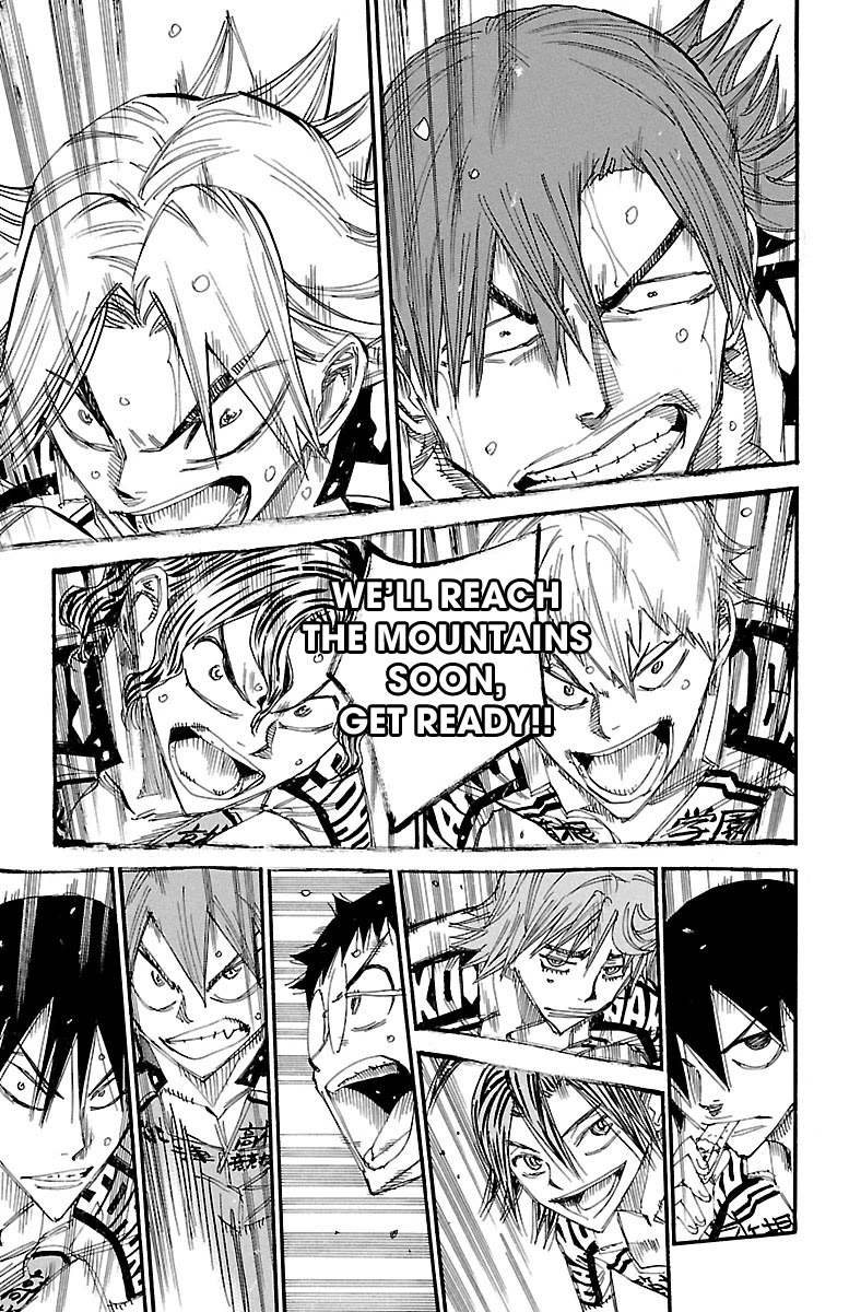 Yowamushi Pedal chapter 457 page 9