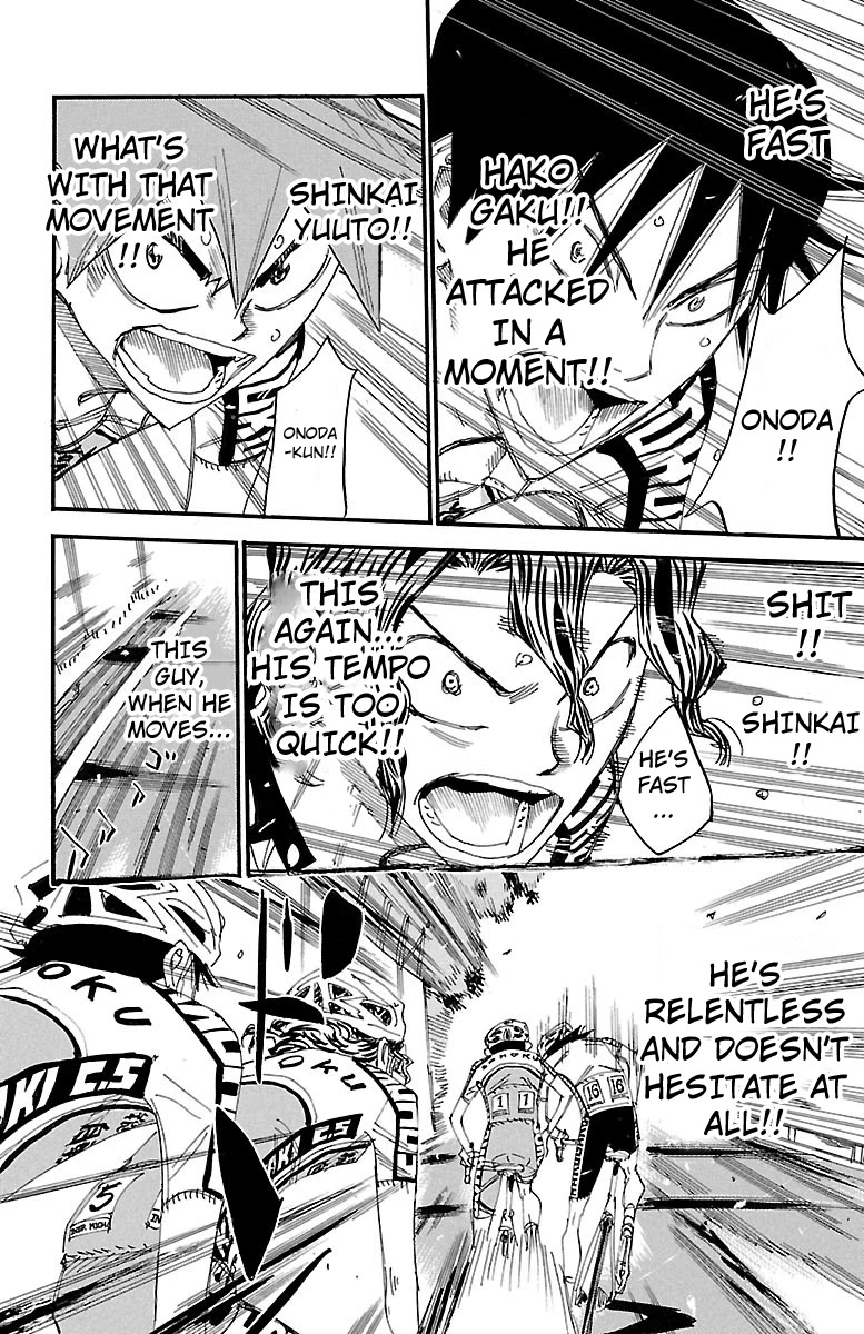 Yowamushi Pedal chapter 458 page 10