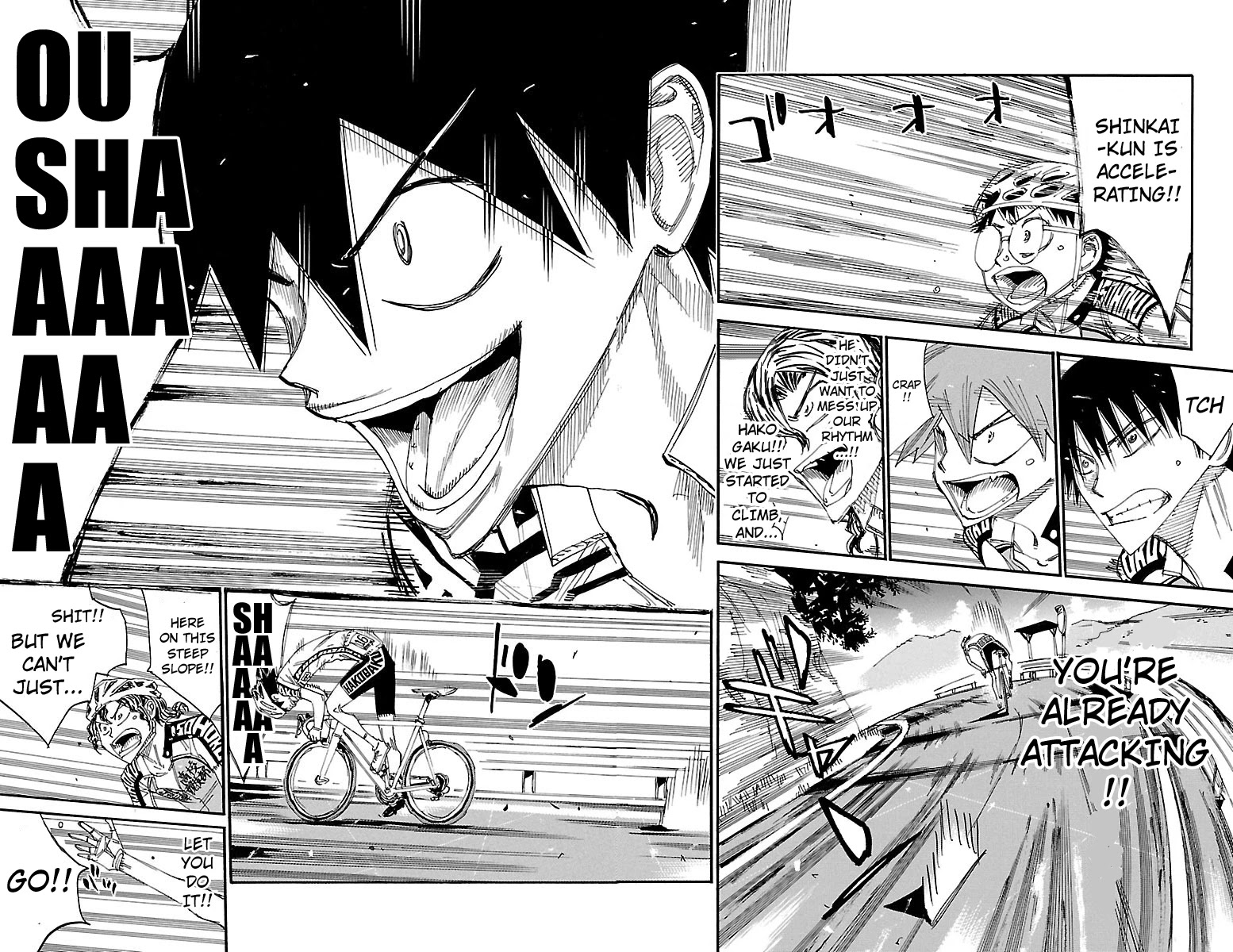 Yowamushi Pedal chapter 458 page 13