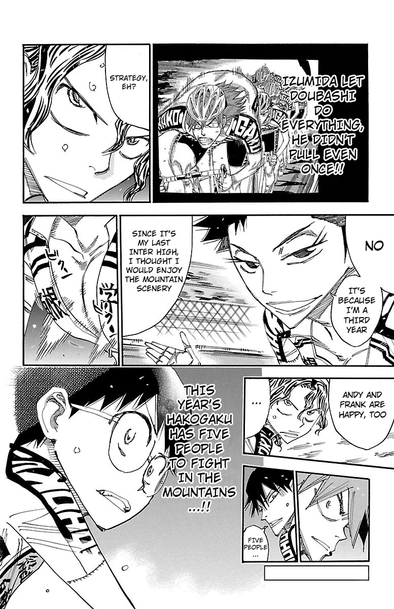 Yowamushi Pedal chapter 458 page 20