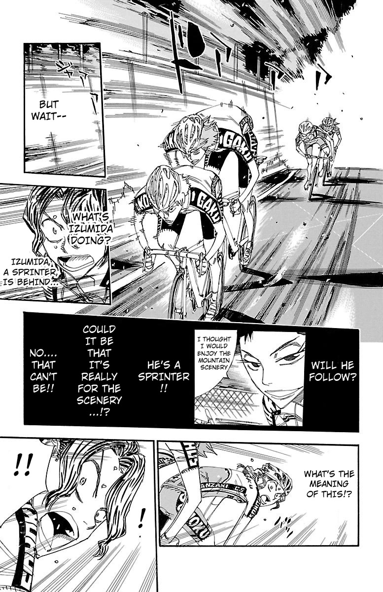 Yowamushi Pedal chapter 459 page 11