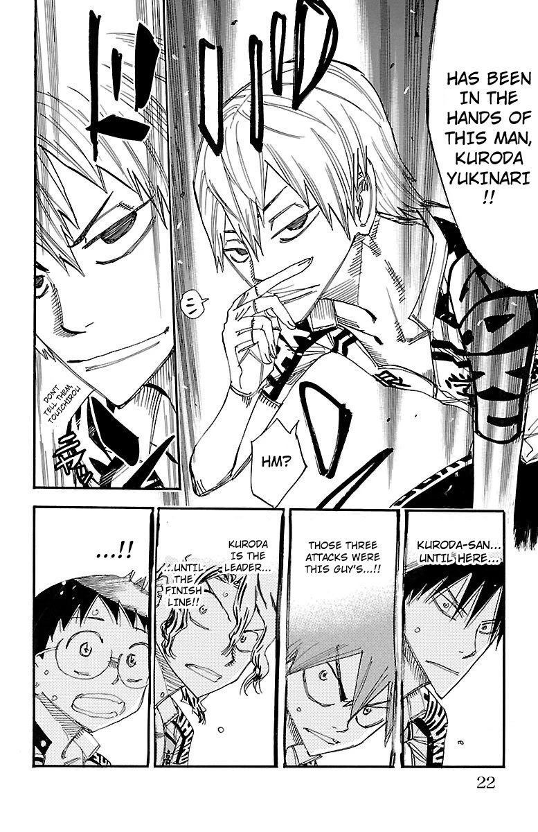 Yowamushi Pedal chapter 459 page 15