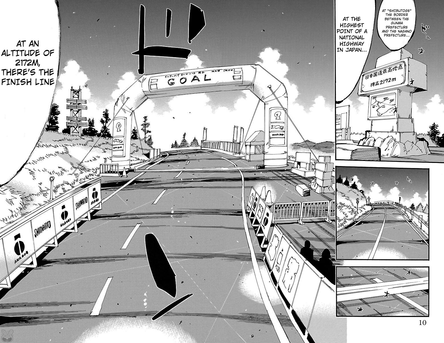 Yowamushi Pedal chapter 459 page 6