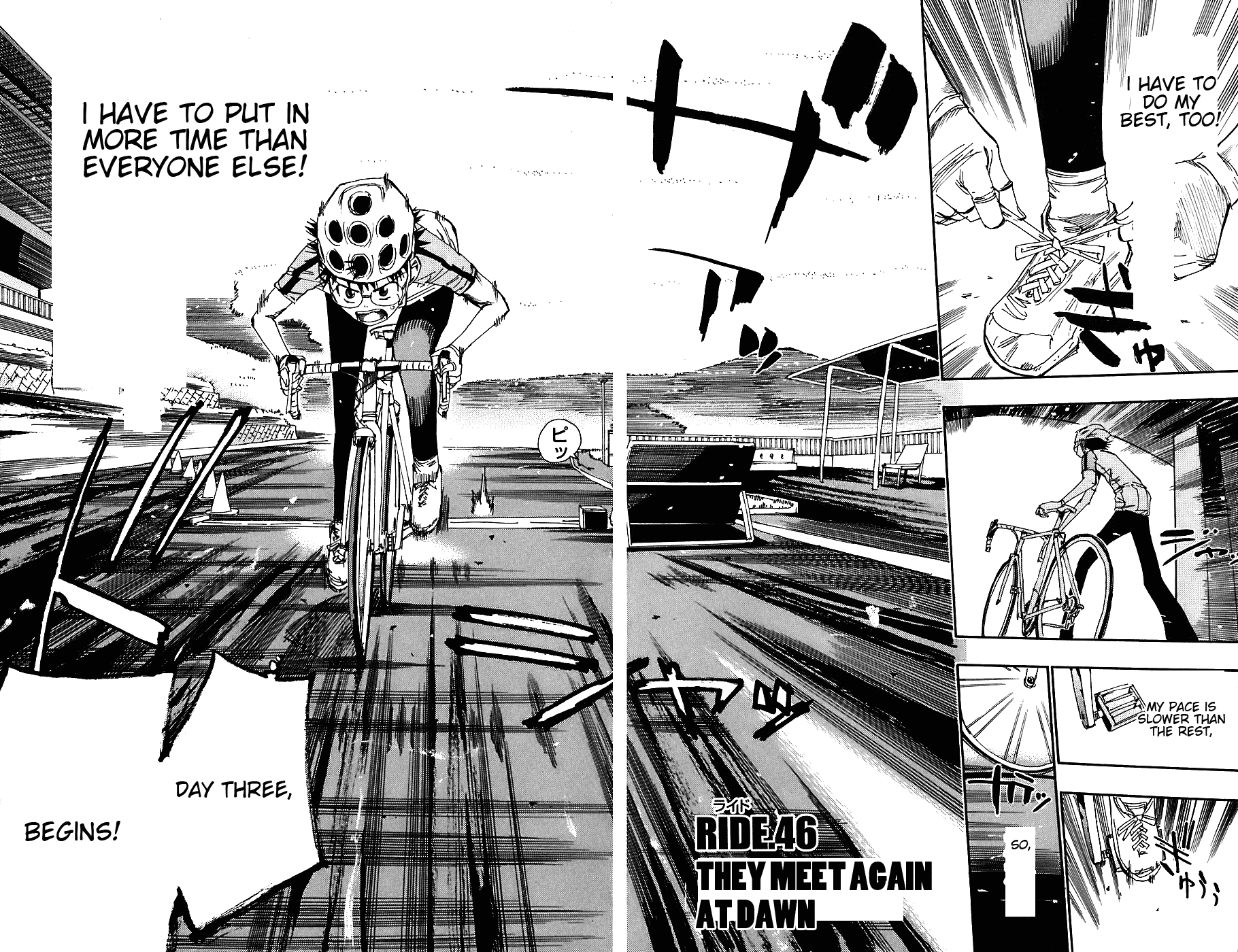 Yowamushi Pedal chapter 46 page 4