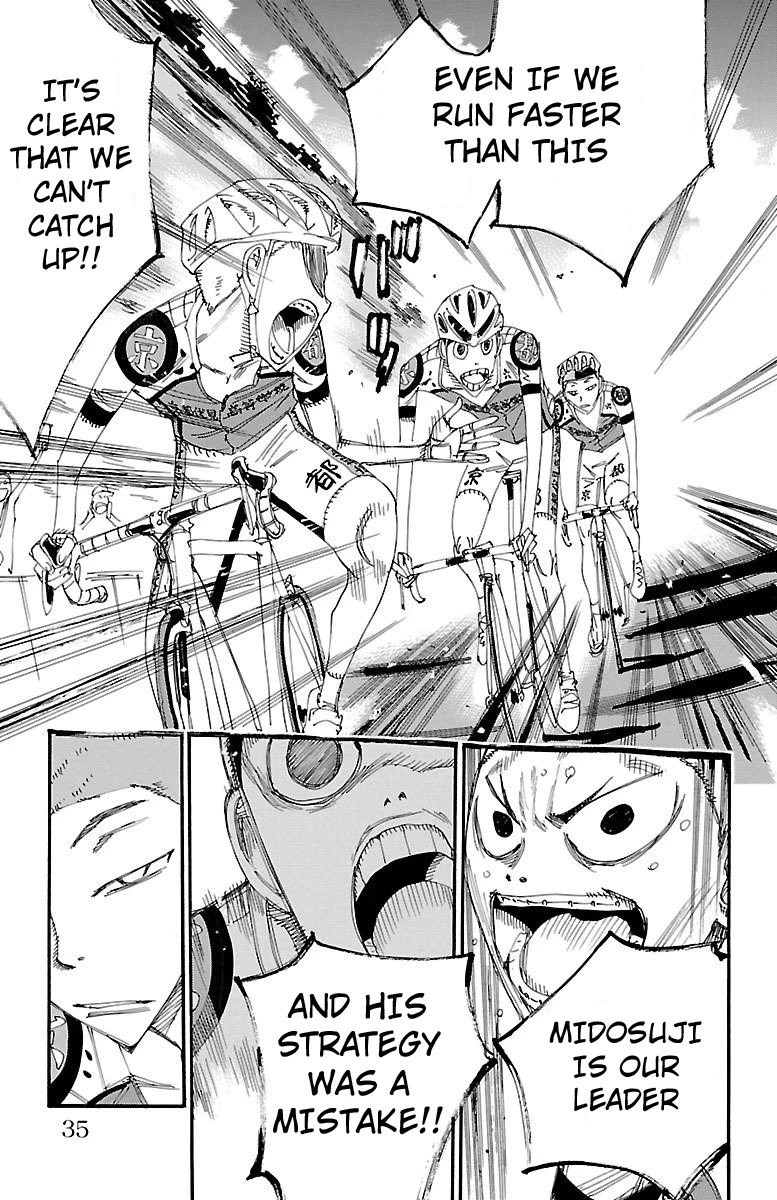 Yowamushi Pedal chapter 460 page 10