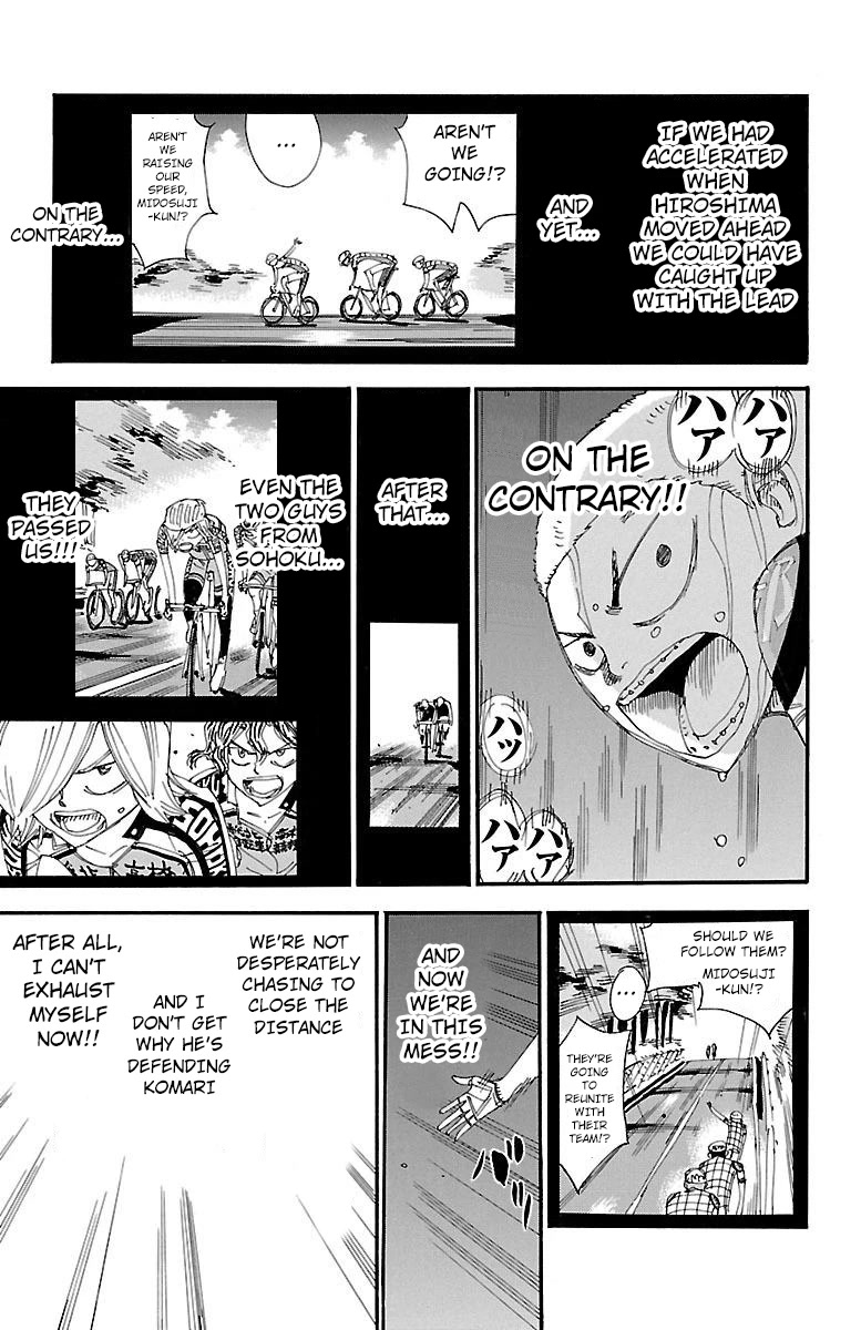 Yowamushi Pedal chapter 460 page 8